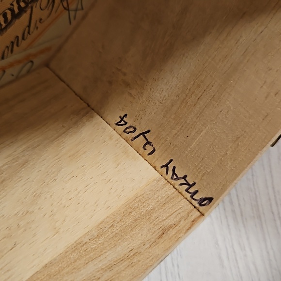 Money themed decoupaged box hand crafted foreign coins keepsake box paper lined - Picture 12 of 16